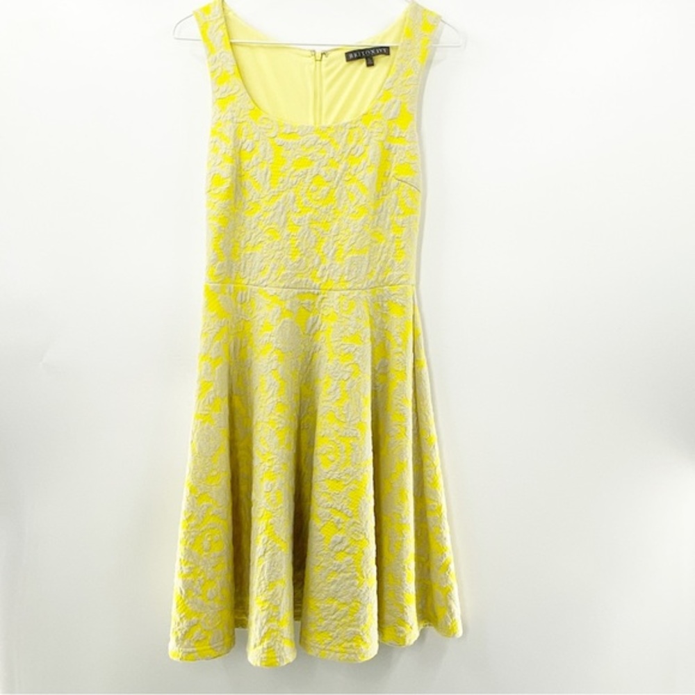 Brixon Ivy Sleeveless Yellow Dress size medium
